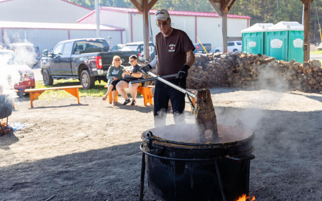 Apple Butter Making Pavilion